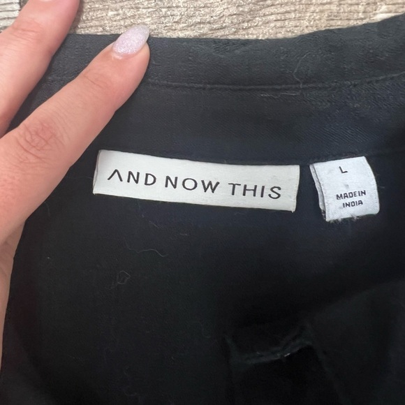 And Now This Button Dress—size Large - Picture 2 of 2